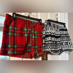 No Boundaries woman’s pull on plush shorts; size: XXL(20)